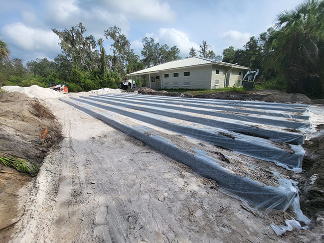 Picture of Drain Field Repair, Tampa, FL | Montes Trucks and Septic